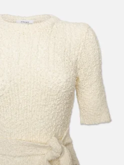 Women FRAME Mixed Stitch Sweater Dress in