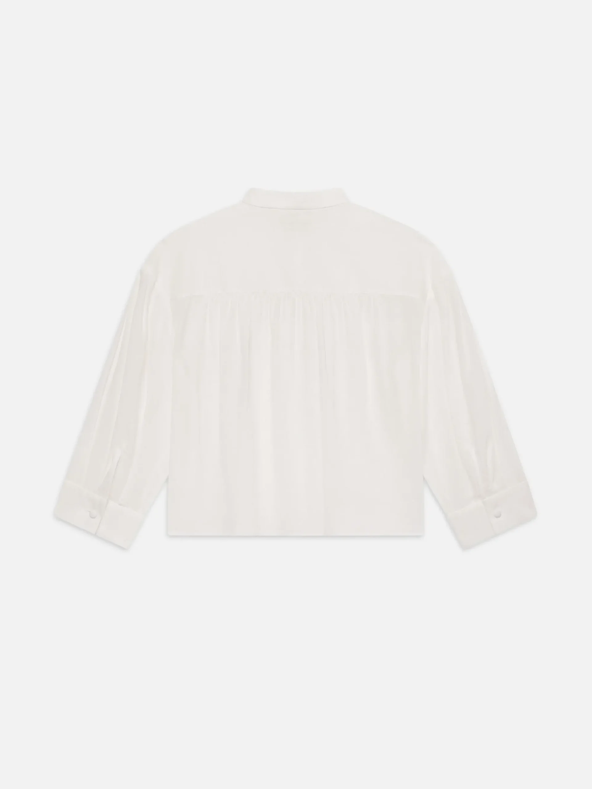 Women FRAME Modern Puff Sleeve Shirt in