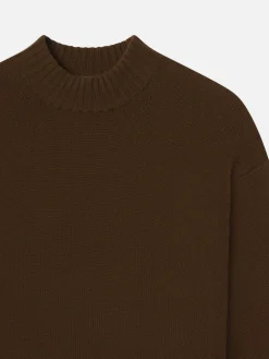 Women FRAME Oversized Cashmere Crew in