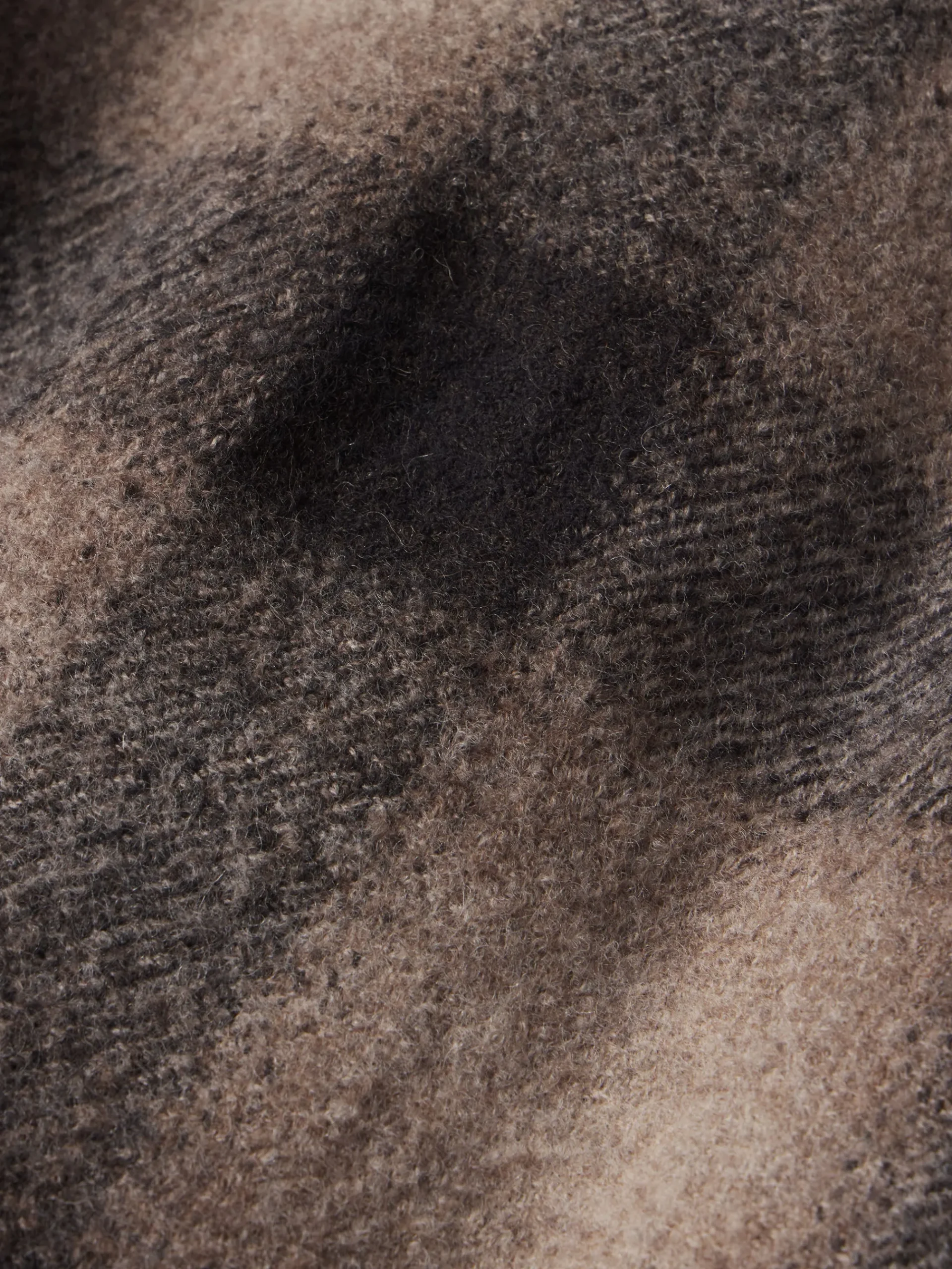 FRAME Padded Plaid Shirt Jacket in Brown Plaid