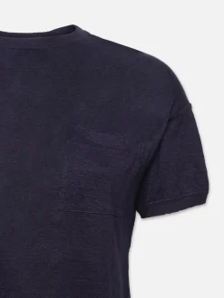 Women FRAME Pocket Crew Tee in