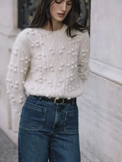 Women FRAME Popcorn Pullover in