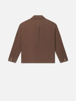 FRAME Relaxed Double Pocket Shirt in