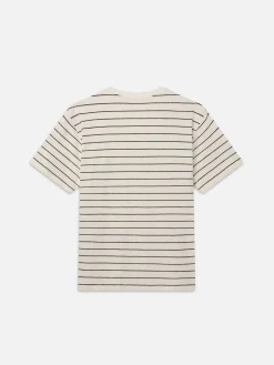 FRAME Relaxed Stripe Tee in