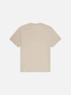 FRAME Relaxed Tee in Washed Off White