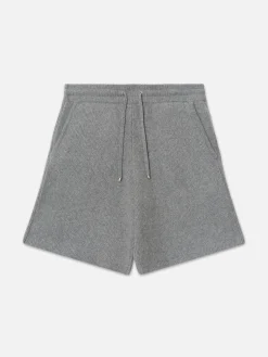 FRAME Ritz Men's Cashmere Short in Warm Gray
