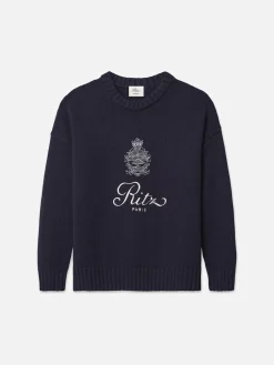 Women FRAME Ritz Unisex Cashmere Sweater in