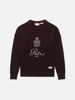 Women FRAME Ritz Unisex Cashmere Sweater in