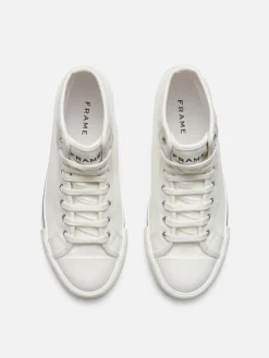 Women FRAME Ritz Unisex High Top Sneaker in