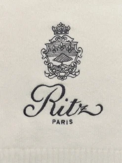 Women FRAME Ritz Women's Cashmere Sweater in Off White