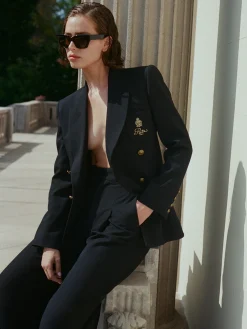 Women FRAME Ritz Women's Club Blazer in