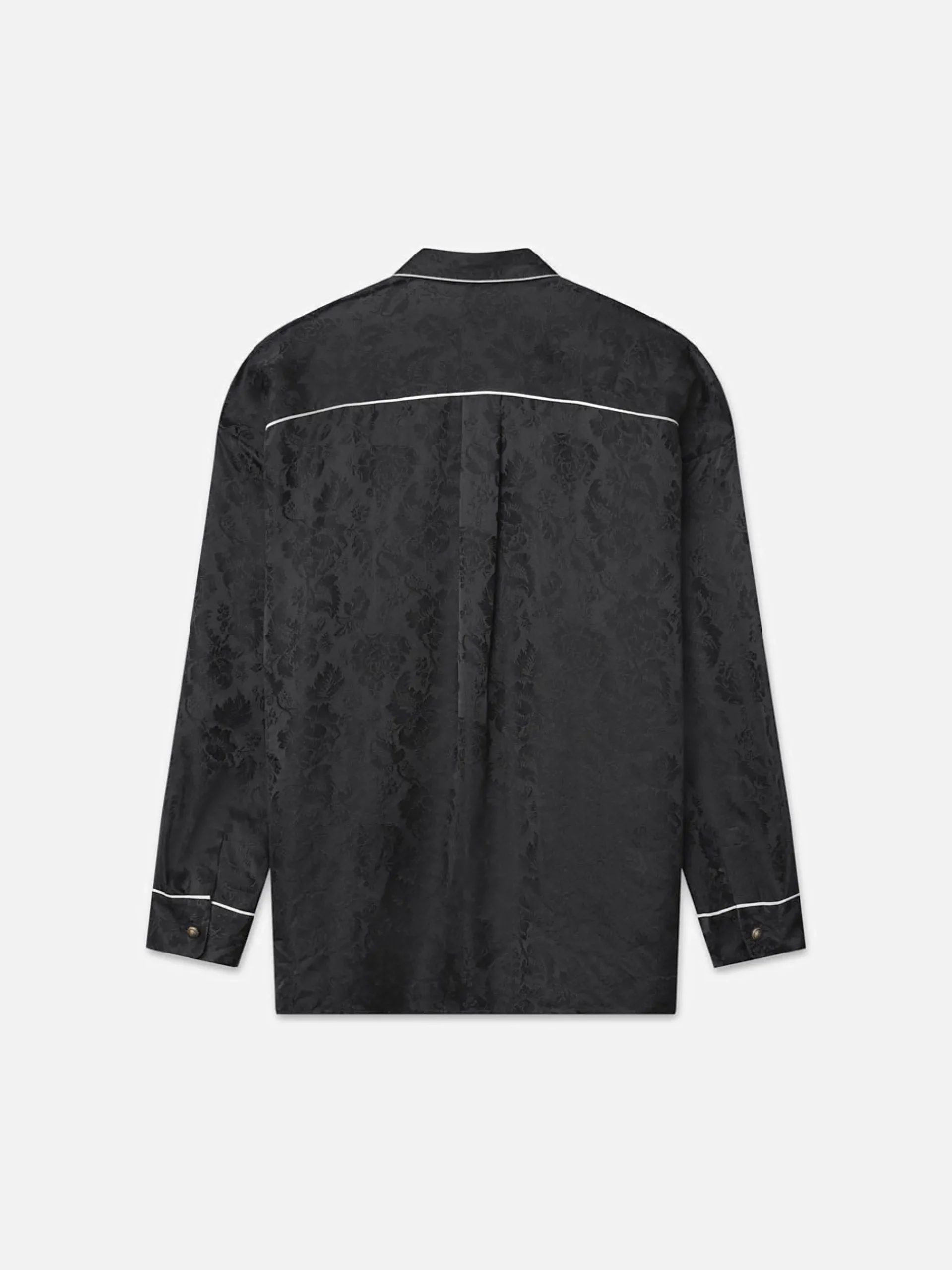 Women FRAME Ritz Women's Pajama Shirt in Black Multi