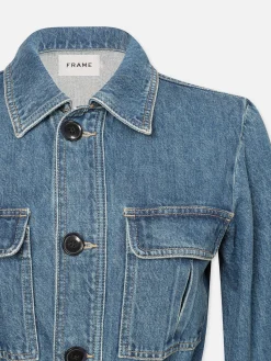 Women FRAME Safari Jacket in