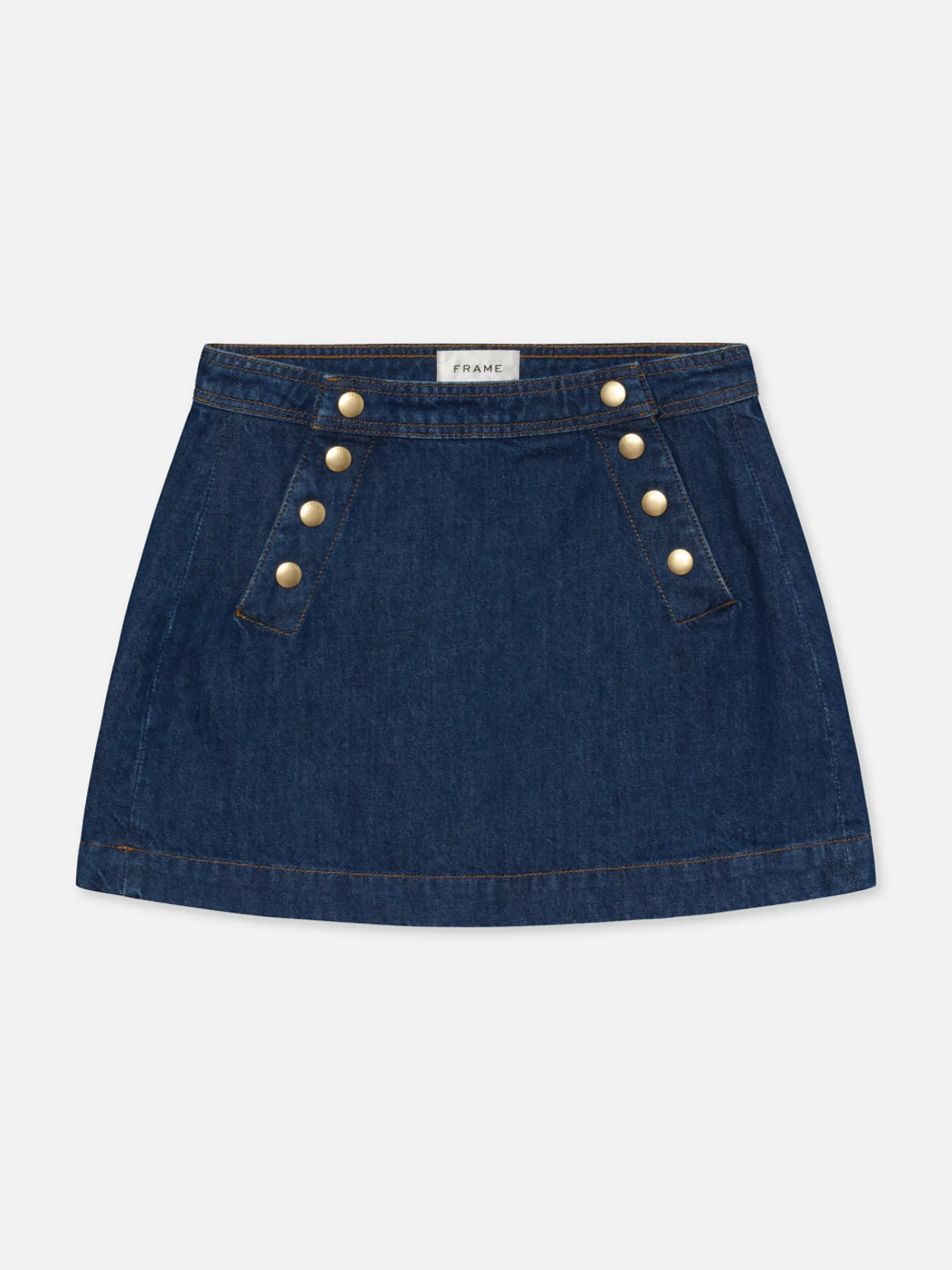 Women FRAME Sailor Snap Skirt in