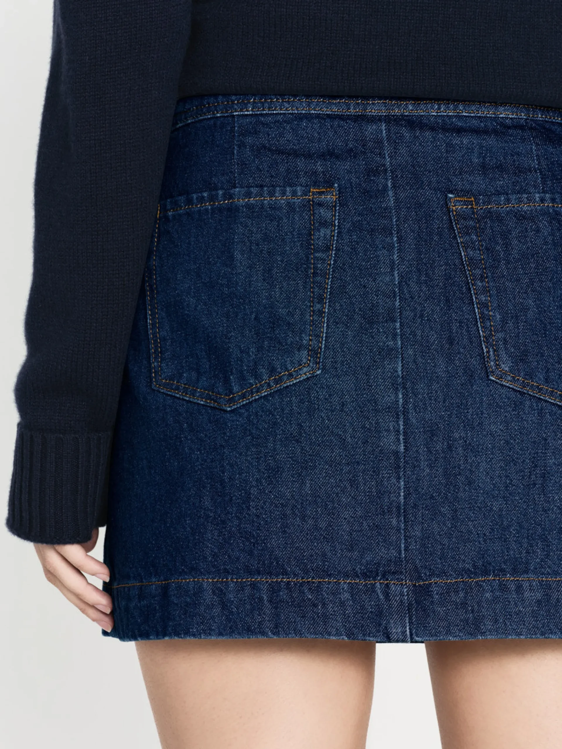 Women FRAME Sailor Snap Skirt in