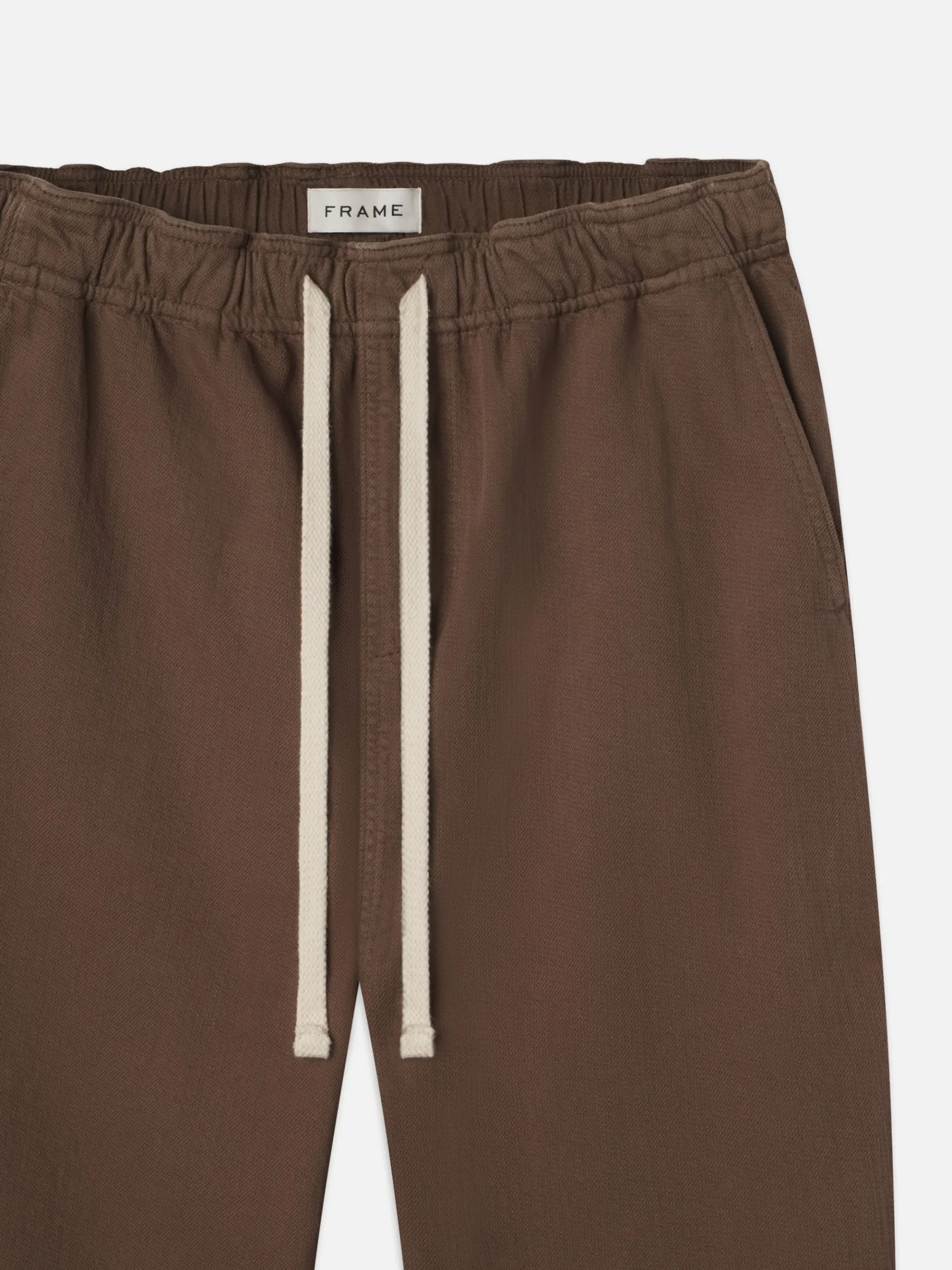 FRAME Textured Terry Travel Pant in