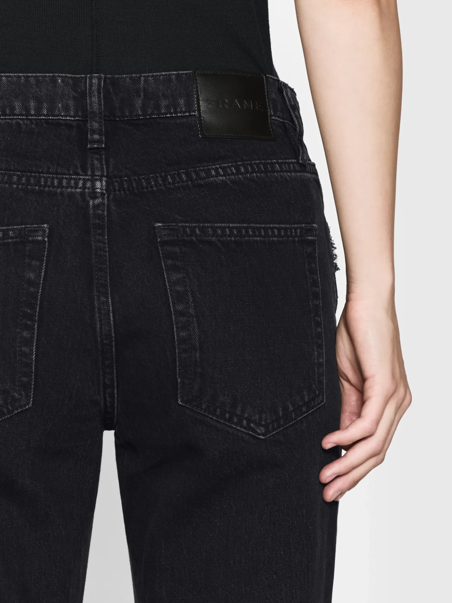 Women FRAME The Atelier Beaded Straight in