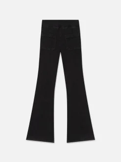 Women FRAME The Bardot Jetset in Sheen Noir