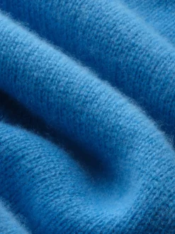 FRAME The Cashmere Crewneck Sweater in Pop Blue