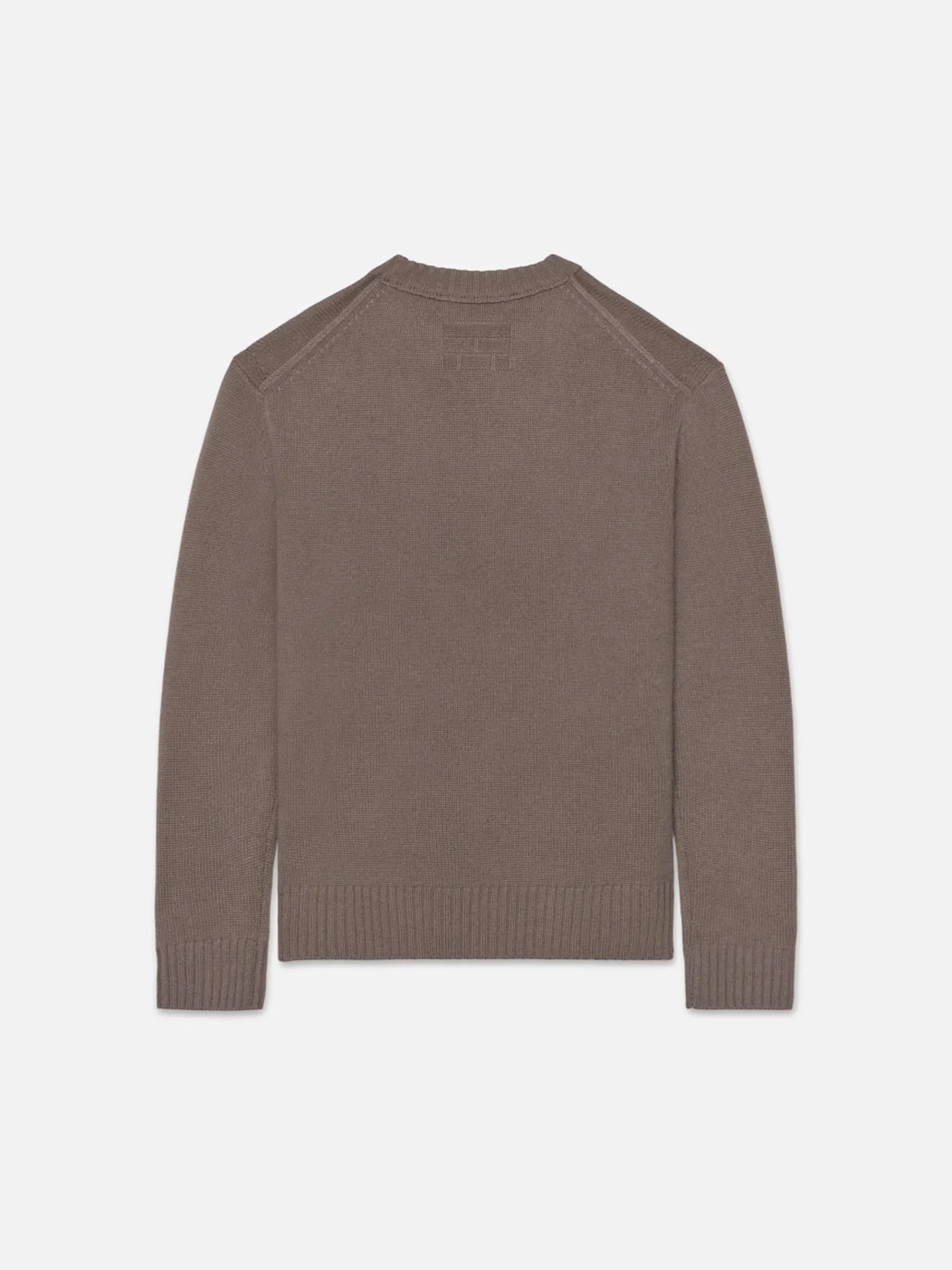 FRAME The Cashmere Crewneck Sweater in Dry Rose