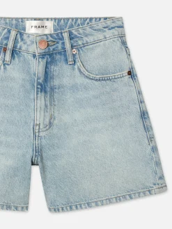 Women FRAME The Easy Short in Fizz Indigo