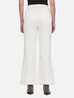 Women FRAME The Extreme Flare Ankle in Au Natural Clean