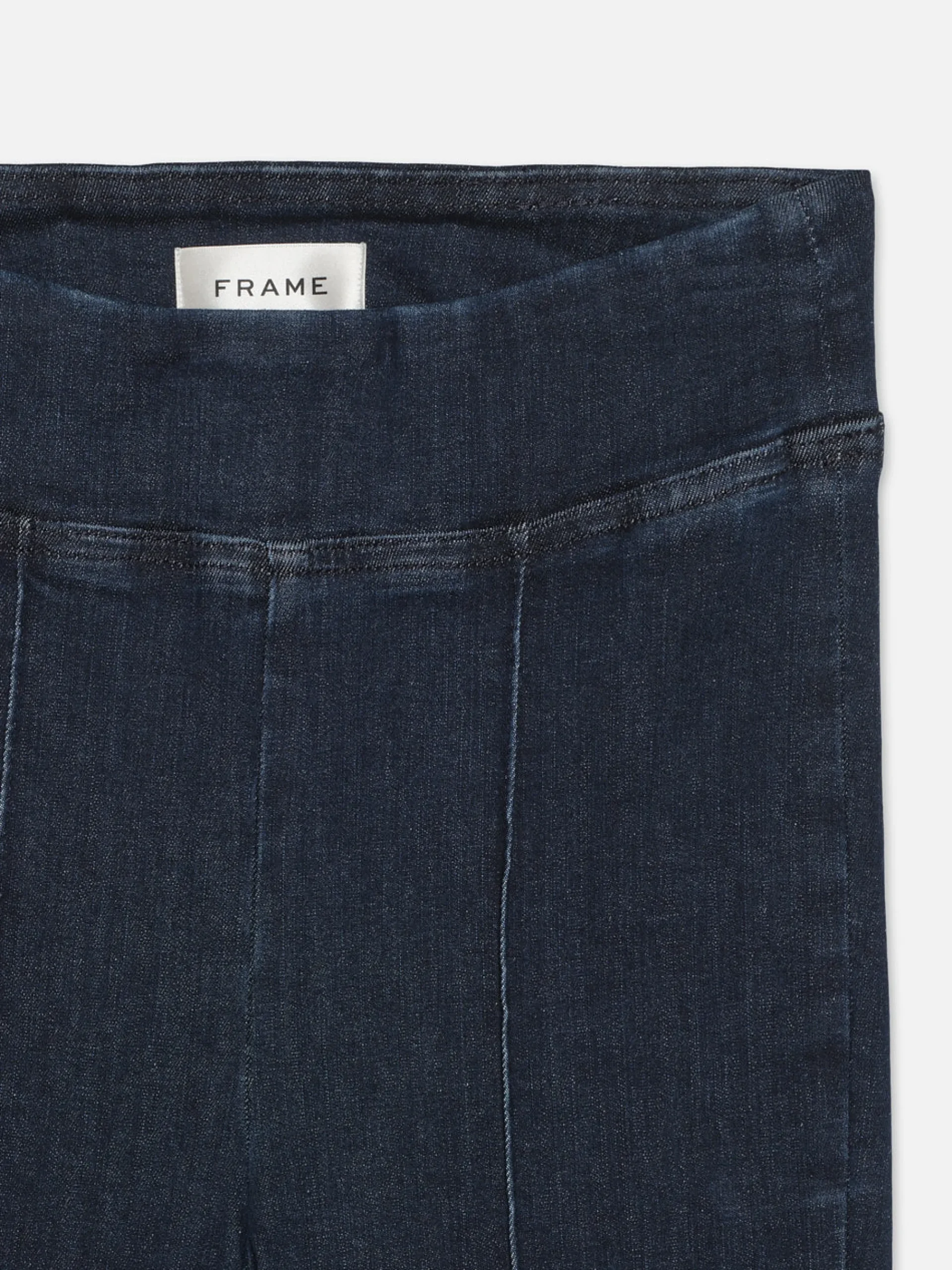 Women FRAME The Jetset Crop Mini Boot Pintuck in