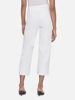 Women FRAME The Jetset Wide Crop in