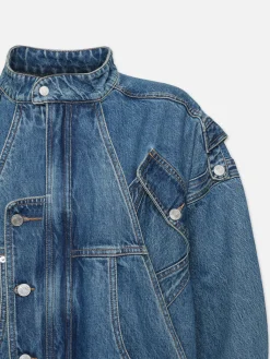 Women FRAME The MC Denim Jacket in