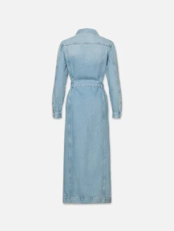 Women FRAME The Overlong Trucker in