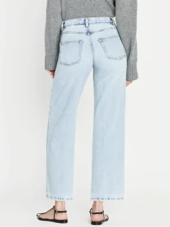 Women/BOY FRAME The Slouchy Straight in Fizz Indigo