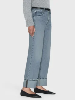 Women/BOY FRAME The Slouchy Straight Wide Cuff in