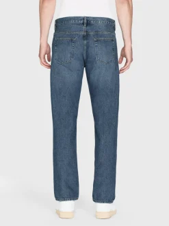 FRAME The Straight Jean in Blue Gold