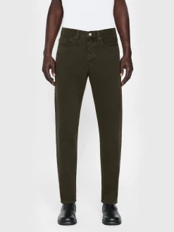 FRAME The Straight Jean in Dark Chocolate