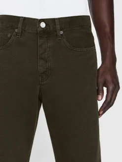 FRAME The Straight Jean in Dark Chocolate