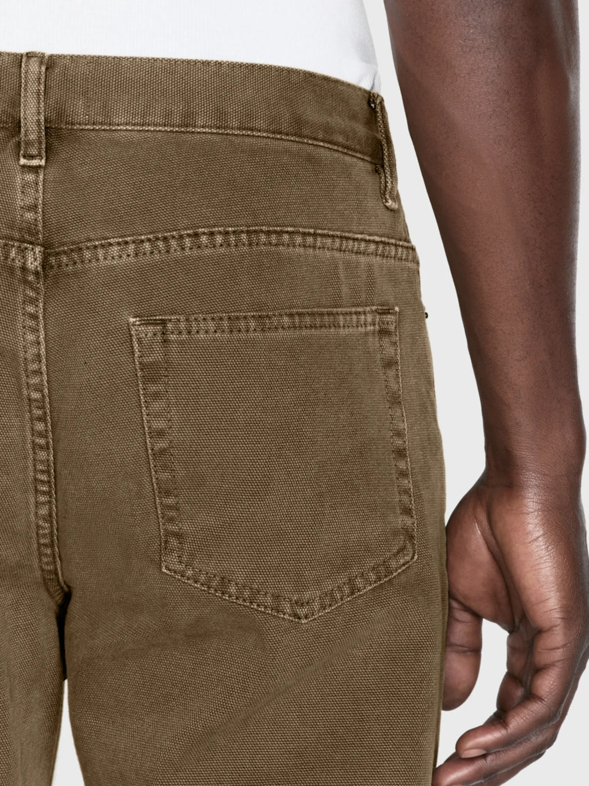 FRAME The Straight Jean in Light Brown