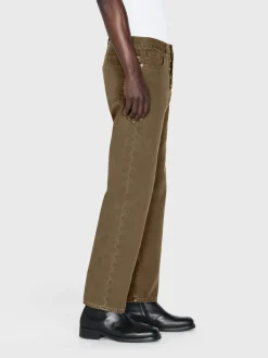 FRAME The Straight Jean in Light Brown