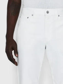 FRAME The Straight Jean in Off White