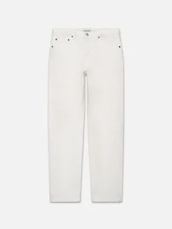 FRAME The Straight Jean in Off White