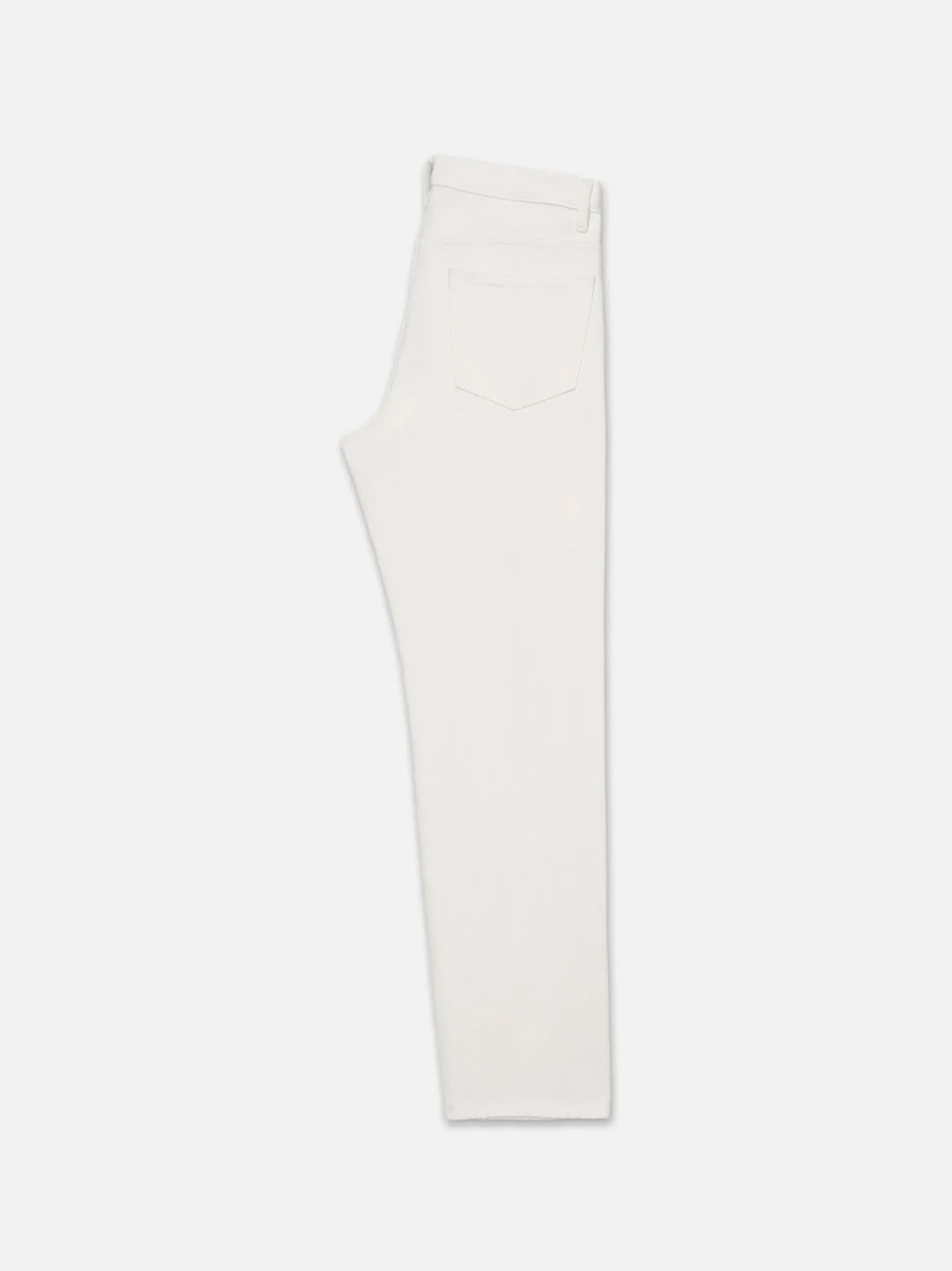 FRAME The Straight Jean in Off White