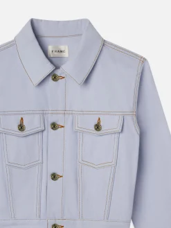 Women FRAME The Tailored Denim Jacket in