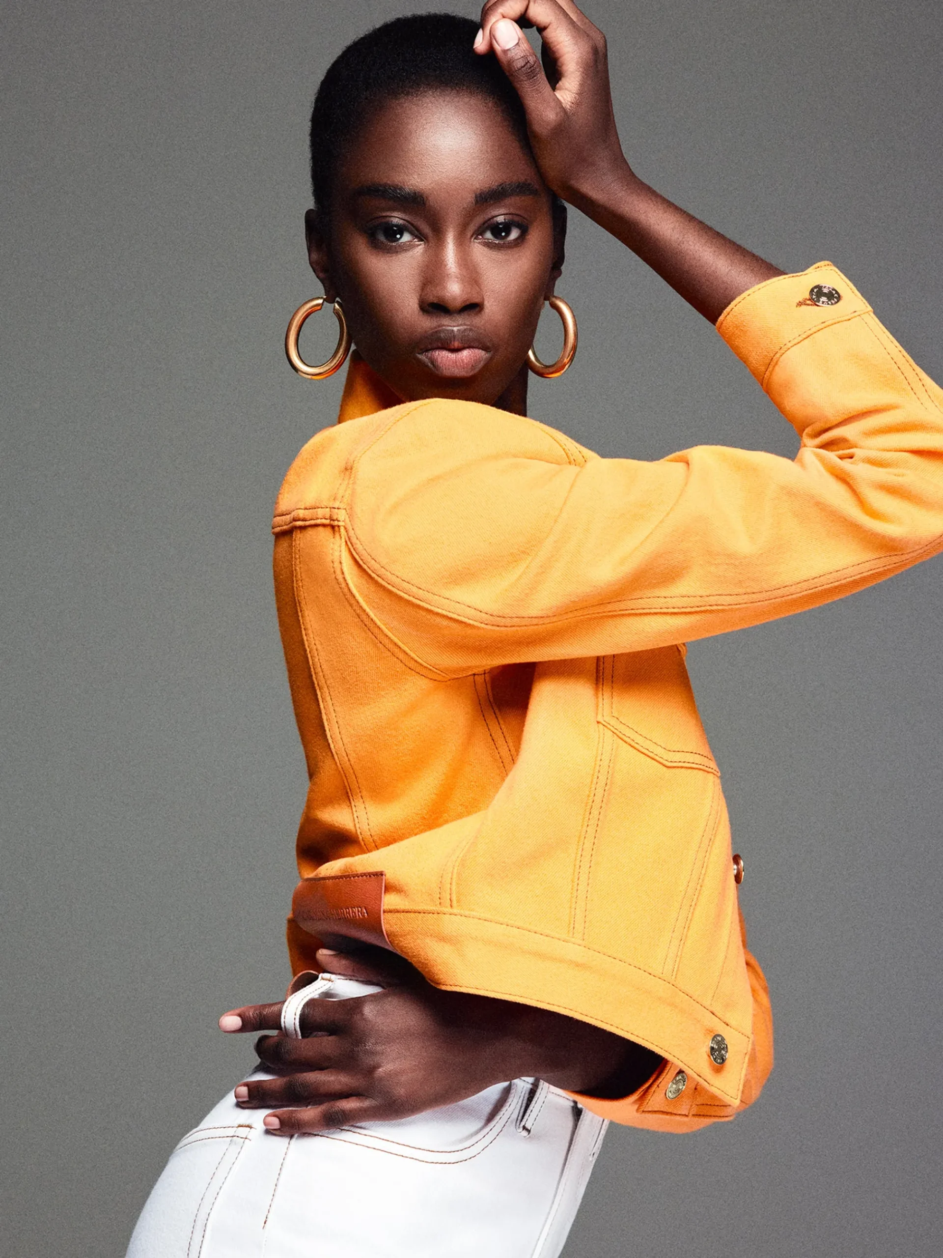 Women FRAME The Tailored Denim Jacket in