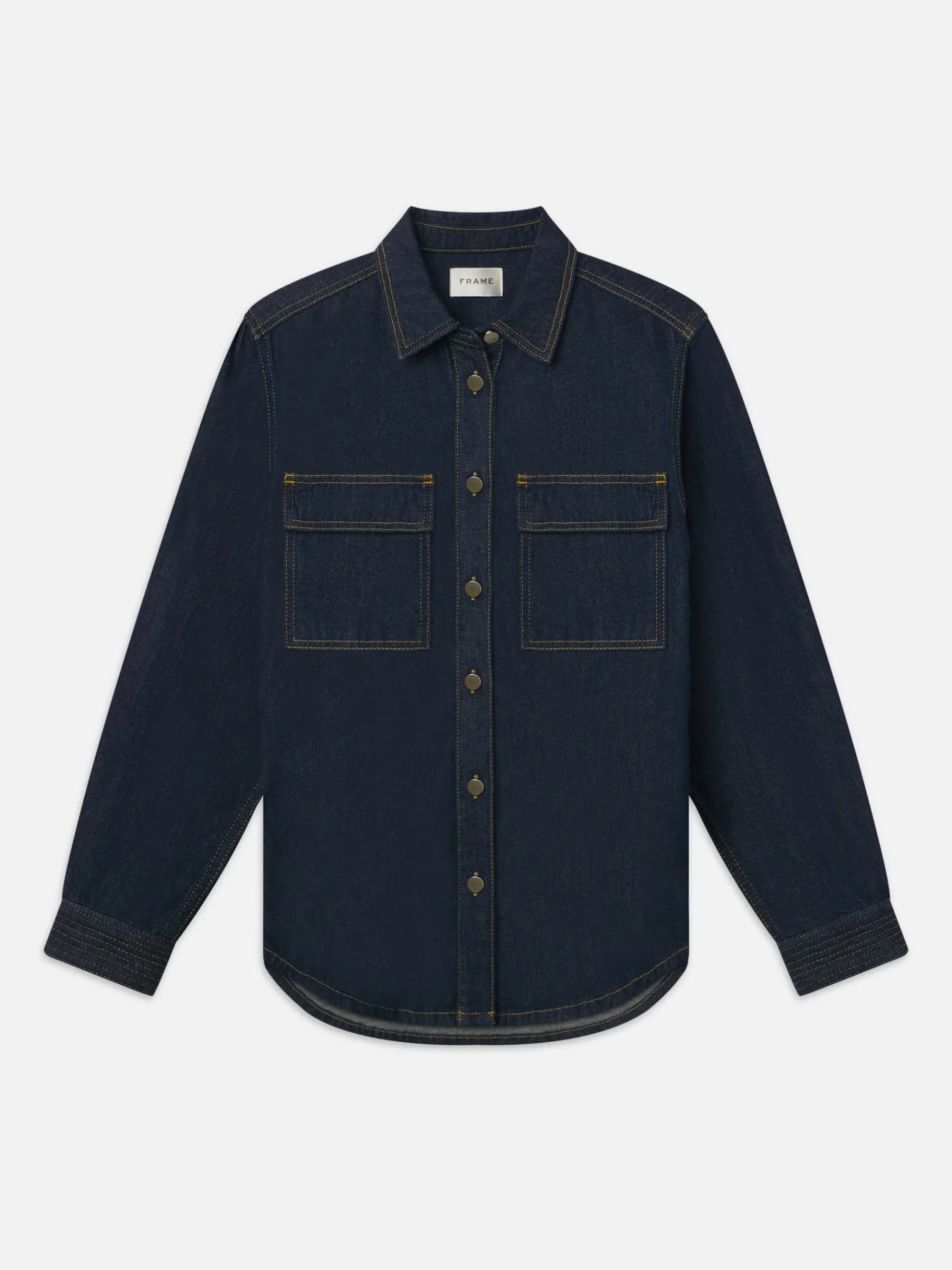 Women FRAME The Trapunto Shirt in