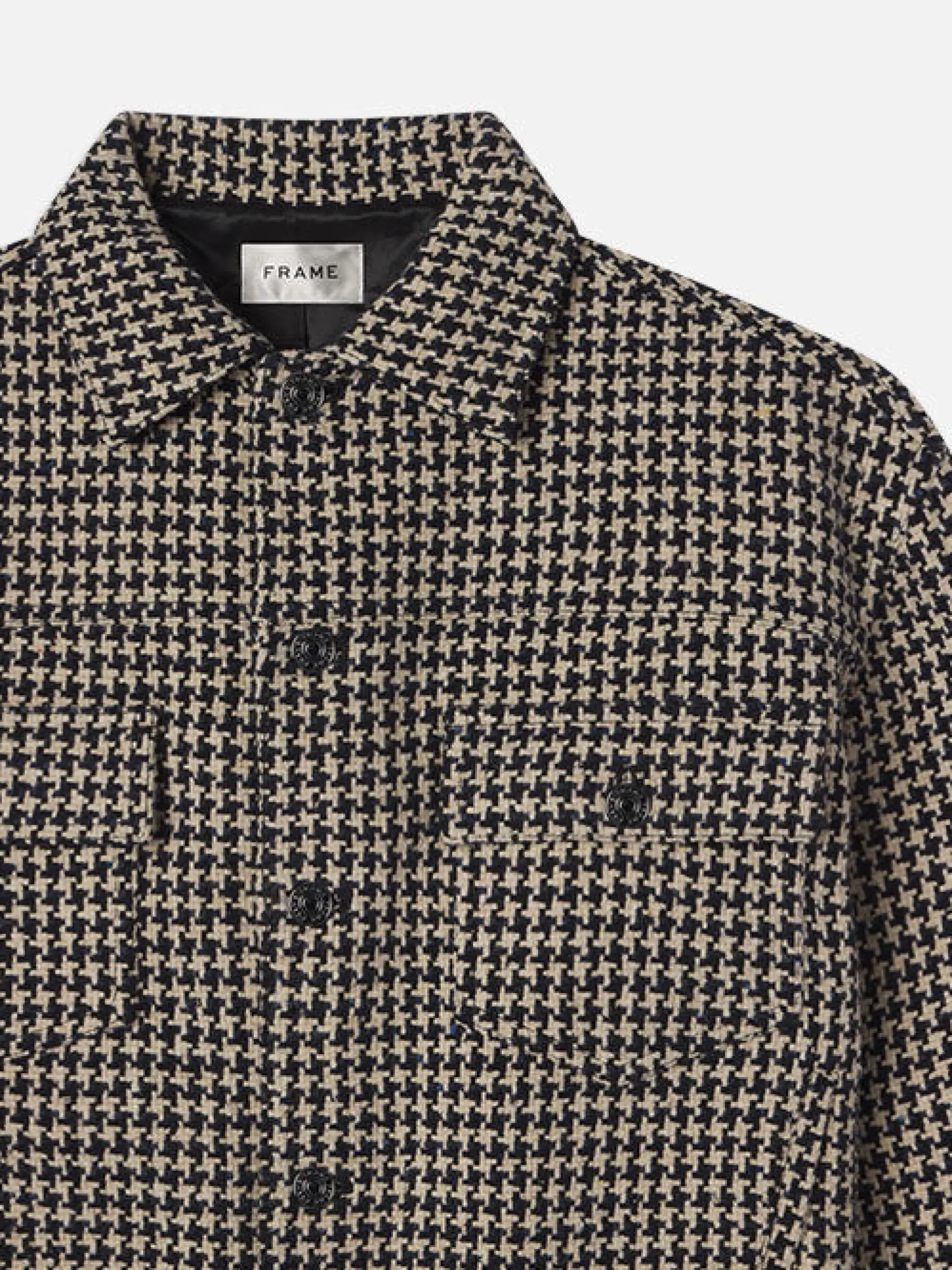 Women FRAME The Tweed Boxy Jacket in