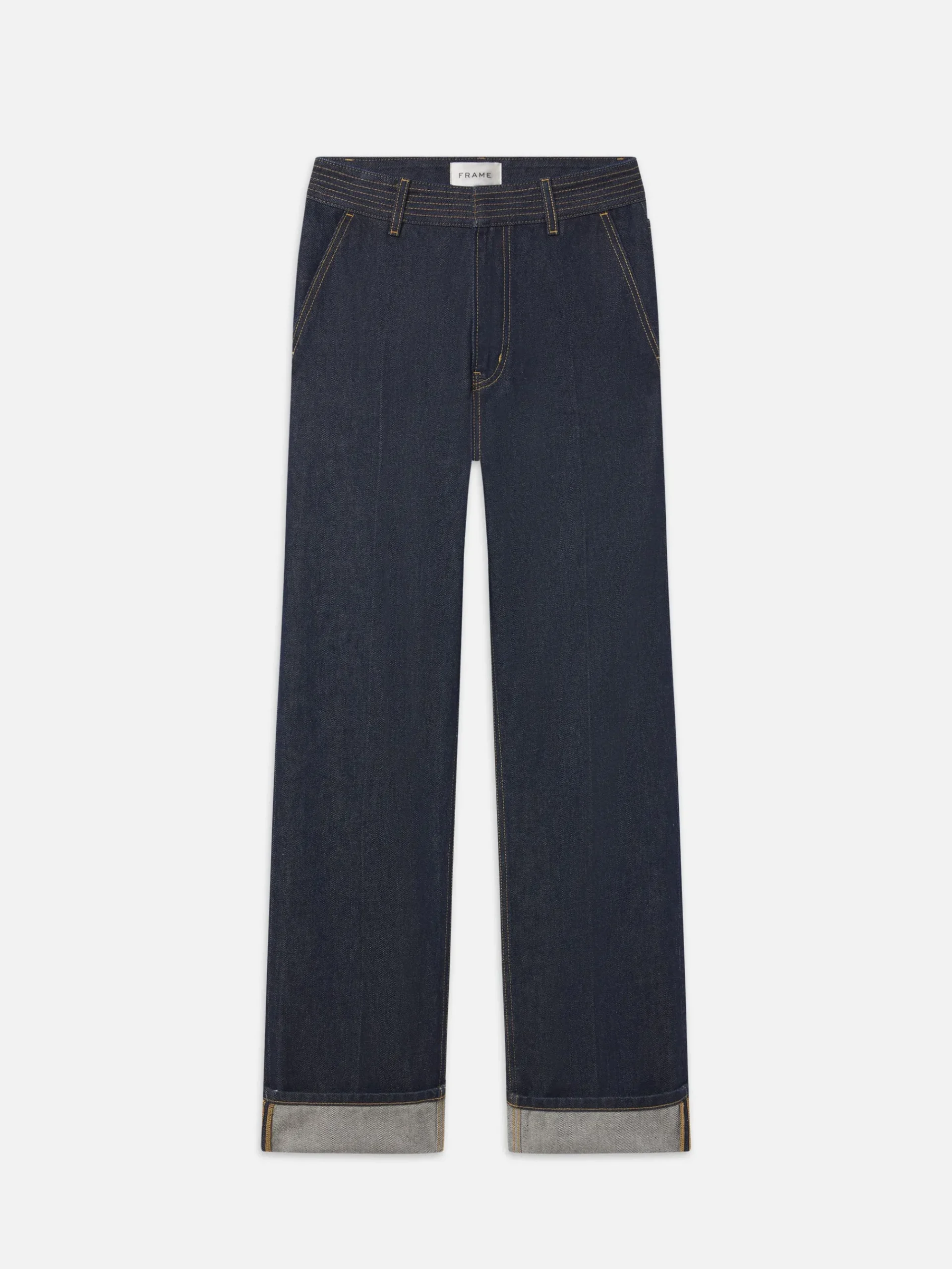 Women FRAME Trapunto Trouser in