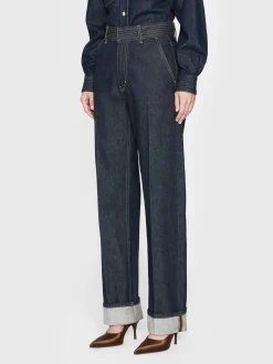 Women FRAME Trapunto Trouser in