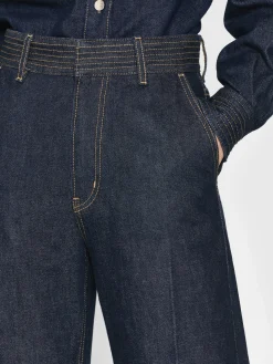 Women FRAME Trapunto Trouser in