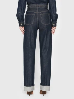 Women FRAME Trapunto Trouser in