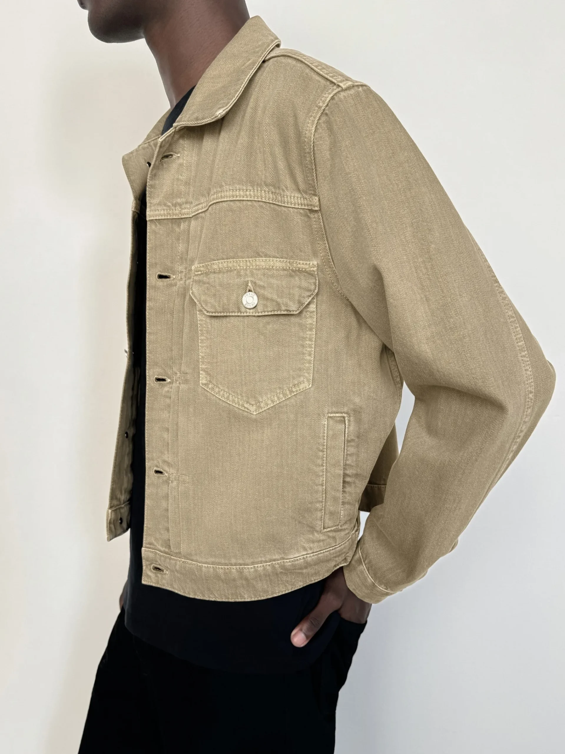 FRAME Vintage Denim Jacket in