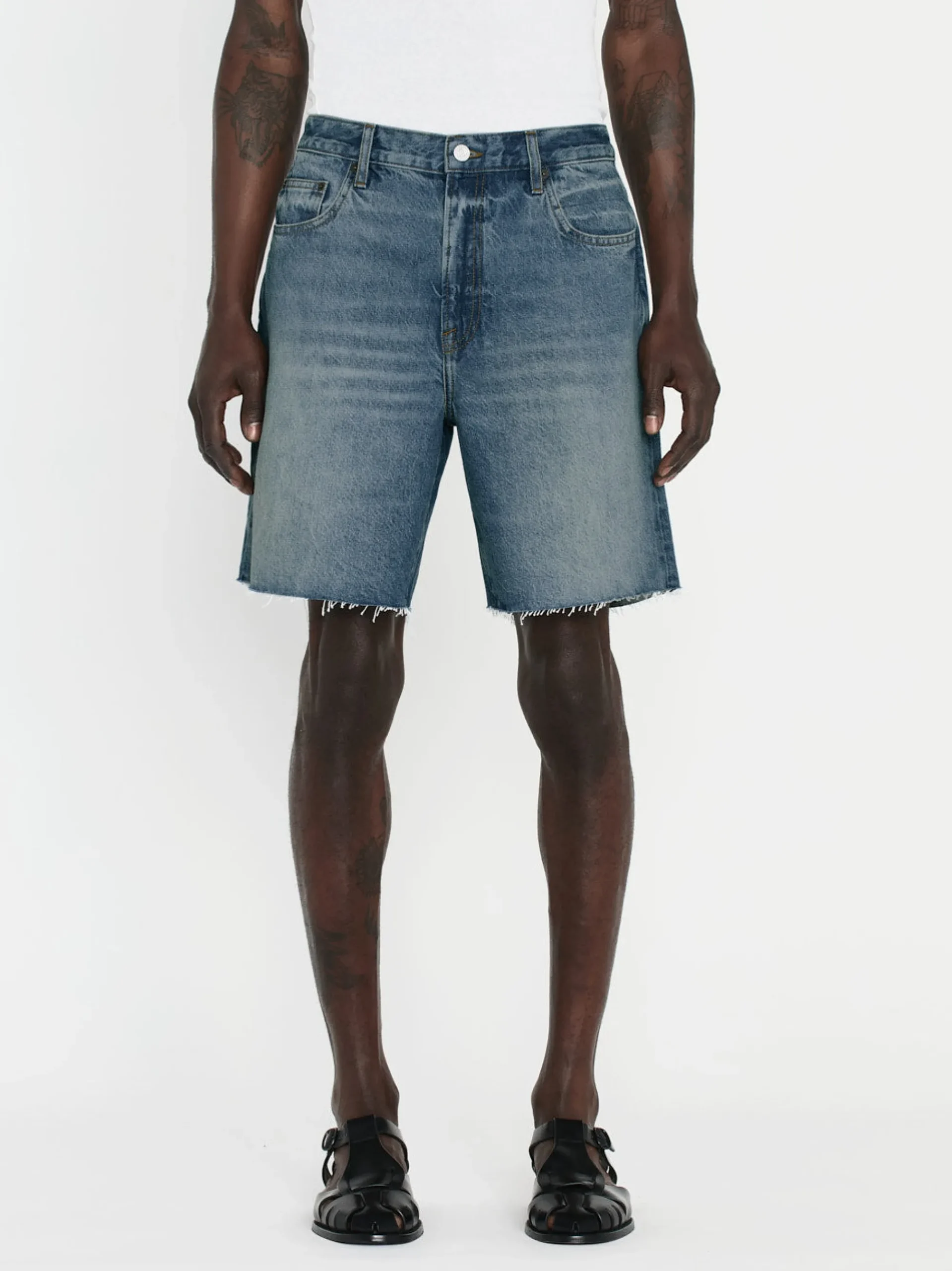 FRAME Vintage Denim Short in Raywood